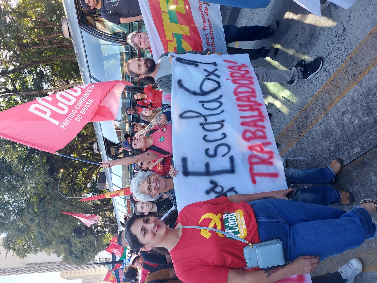 Amábile Marchi candidata a Deputada Federal pelo PCdoB em 2022, mais votada do partido no Paraná